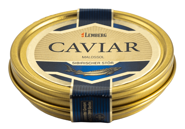 Черная икра осетра 100 г Lemberg Siberian Sturgeon
