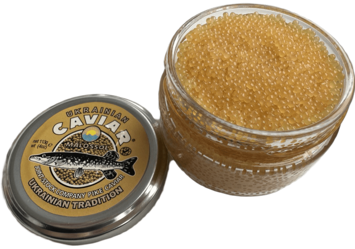 Икра щуки 113 г Ukranian Caviar Malossol