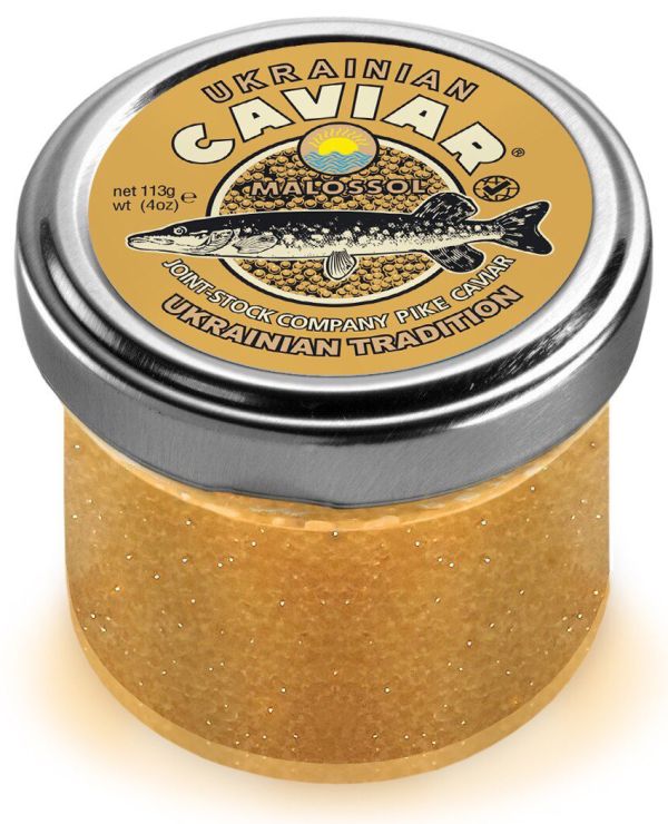 Икра щуки 113 г Ukranian Caviar Malossol